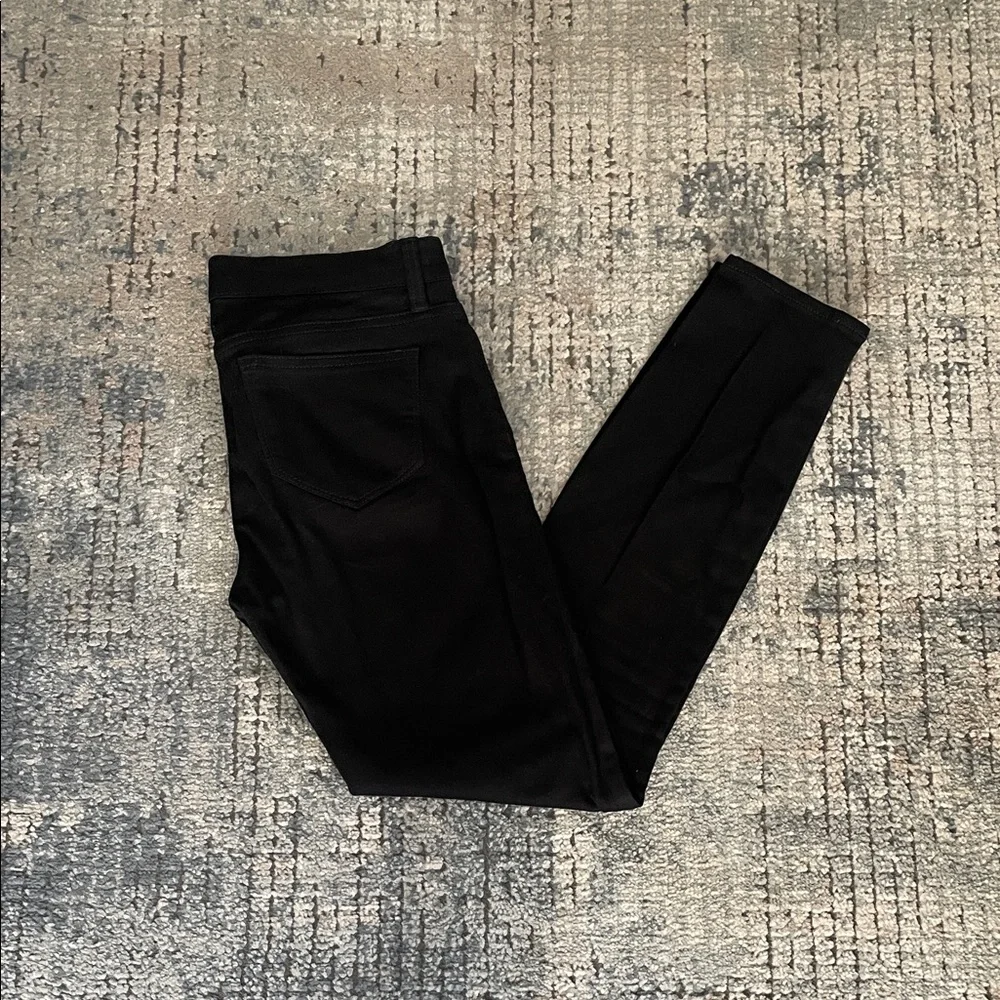 J.Crew Toothpick Black Skinny Jeans